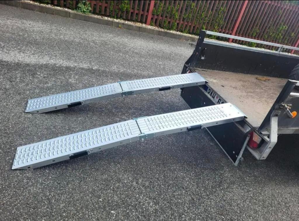 Oprij platen - 180cm, 400kg inklapbaar €70 voor 2 stuks, Ophalen of Verzenden