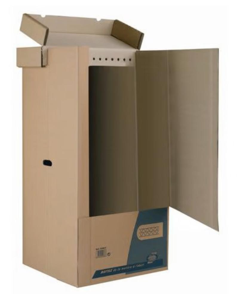 Kledingbox karton, Ophalen of Verzenden, Zo goed als nieuw