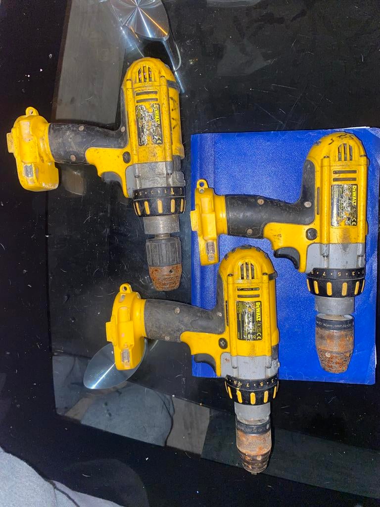 Dewalt Schroeftollen - Gebruikt, Gebruikt, Variabele snelheid, Ophalen of Verzenden, Boor- en Schroefmachine