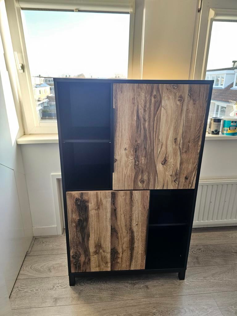 Kast Luc van Leen Bakker ZGAN, Huis en Inrichting, Kasten | Wandmeubels, Zo goed als nieuw, 150 tot 200 cm, 25 tot 50 cm, Met deur(en)