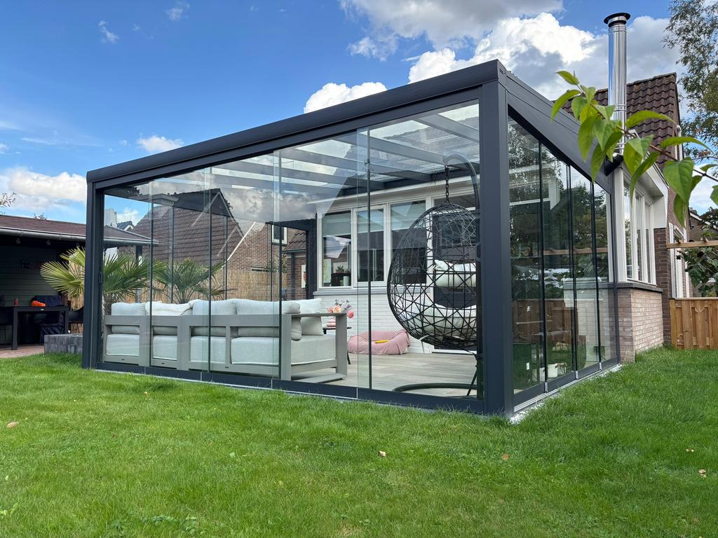 overkapping/Aluminium Veranda, Tuin en Terras, Overkappingen, Nieuw, Veranda