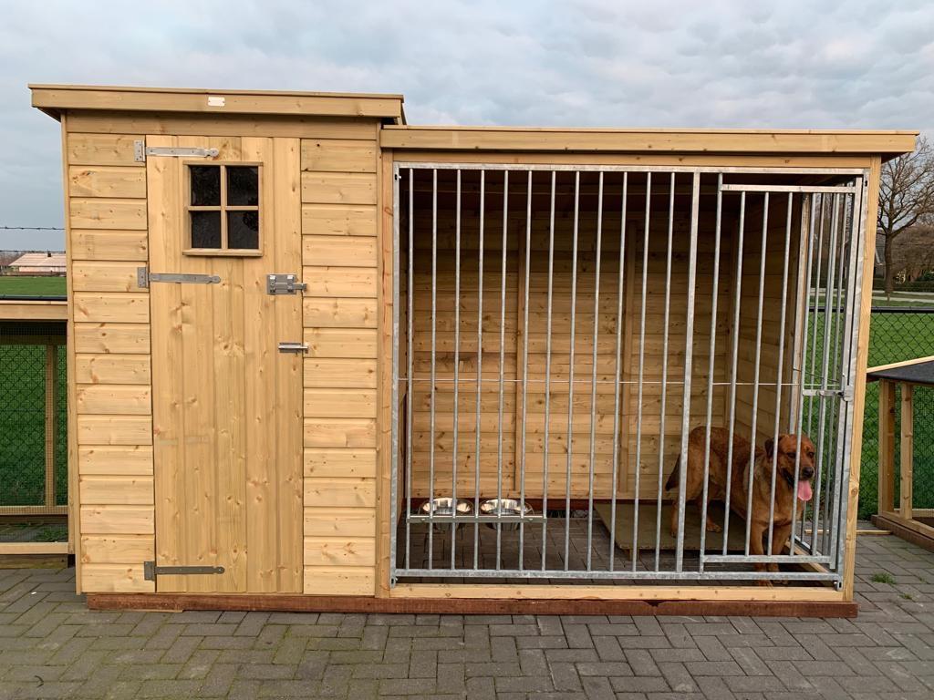 Foto 2 van 🐕‍🦺maatwerk HONDENVERBLIJF - van hout - ruim en degelijk
