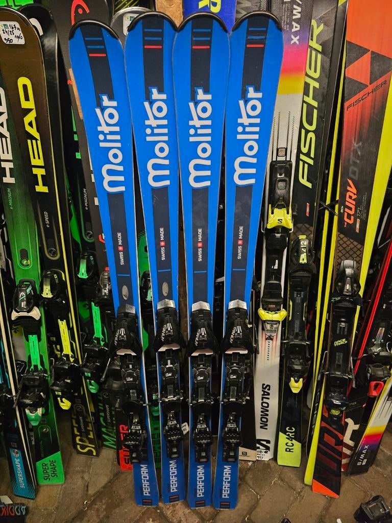 MOLITOR PERFORM PREMIUM STOCKLI GEMAAKT, Sport en Fitness, Skiën en Langlaufen, Zo goed als nieuw, Ski's, Skiën, Overige merken