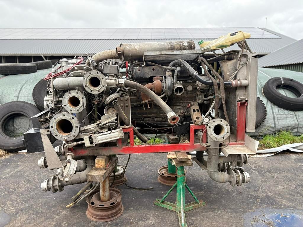 MAN Motor met Blusinstallatie, Doe-het-zelf en Verbouw, Motoren, Ophalen of Verzenden, Dieselmotor