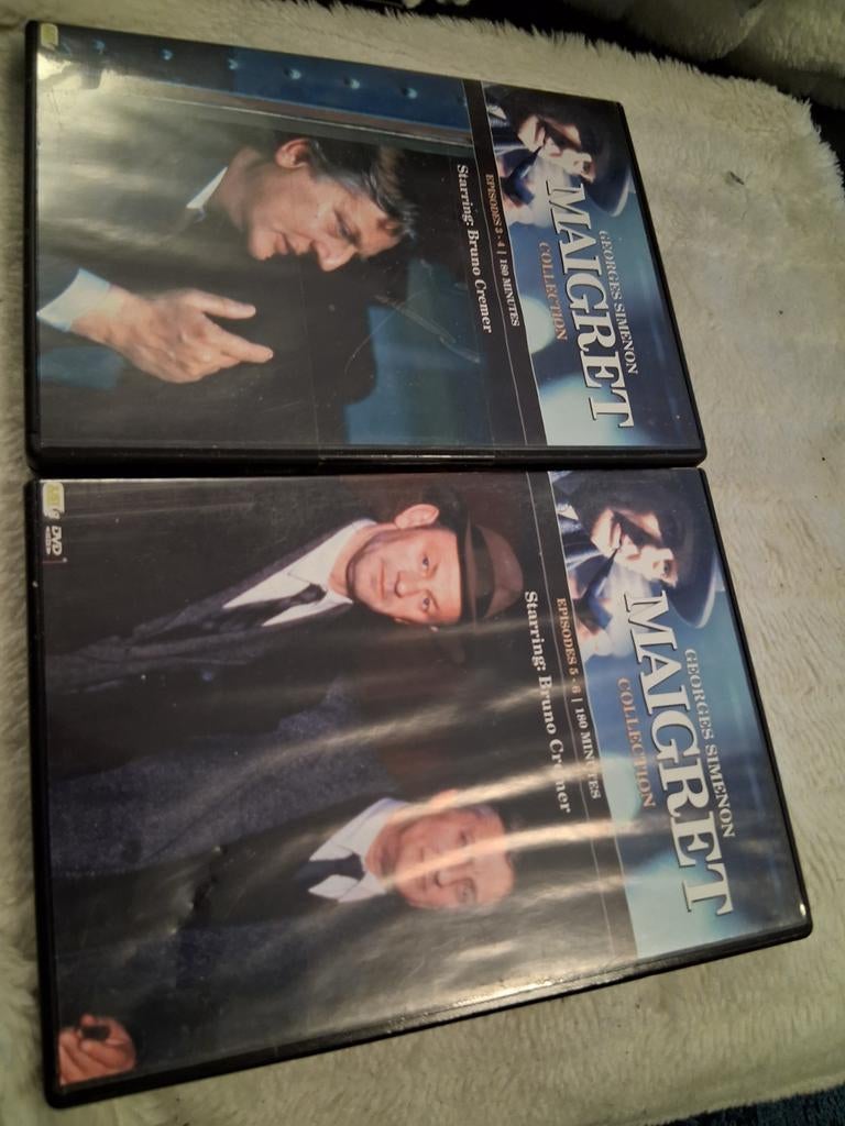 Maigret DVD Collectie - Bruno Cremer 2 stuks €20,00, Cd's en Dvd's, Dvd's | Tv en Series, Ophalen of Verzenden
