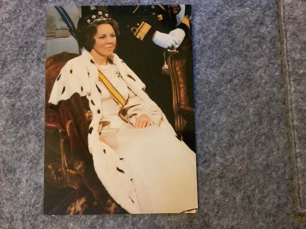 Ansichtkaart inhuldiging Koningin Beatrix 30 april 1980, Ophalen of Verzenden, 1980 tot heden, Ongelopen, Zuid-Holland