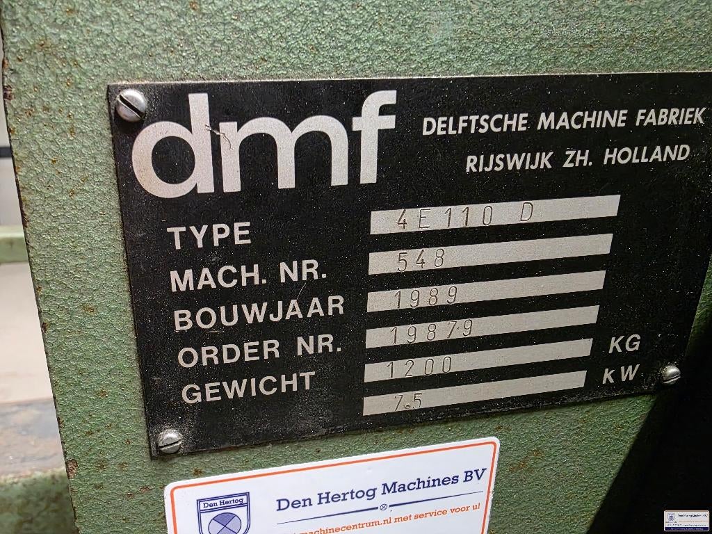 DMF compact en stil 1050x4mm knipschaar knipbank achteraansl, Doe-het-zelf en Verbouw, Gereedschap | Overige machines, Ophalen