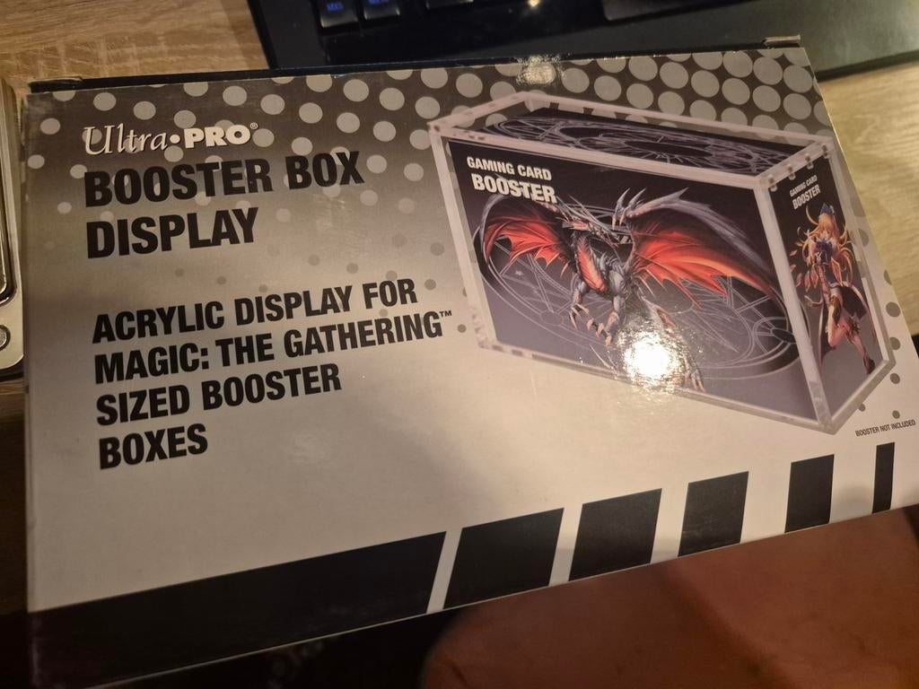 Mtg Acryl Booster Box display case, Ophalen of Verzenden, Nieuw, Boosterbox