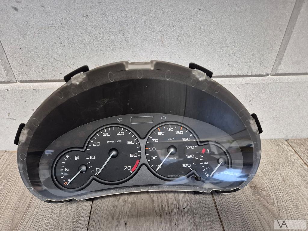 Peugeot 206 1998 - 2002 tellerklok cockpit 9641573780 €50, Gebruikt, -, -, Ophalen of Verzenden