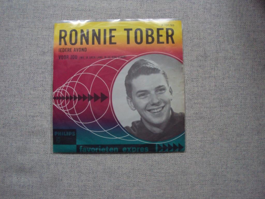 Ronnie Tober - Iedere Avond/Voor jou (1965), Gebruikt, 7 inch, Single, Ophalen of Verzenden