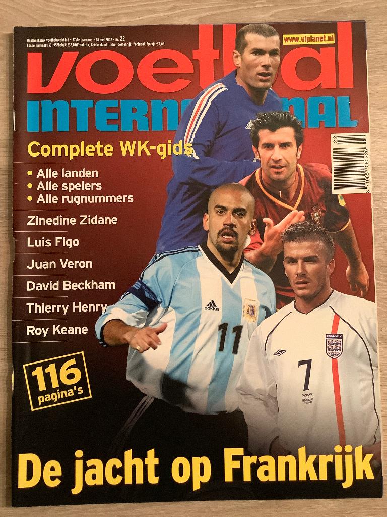 Voetbal International WK2002 Gids, Verzamelen, Sportartikelen en Voetbal, Ophalen of Verzenden, Zo goed als nieuw, Buitenlandse clubs