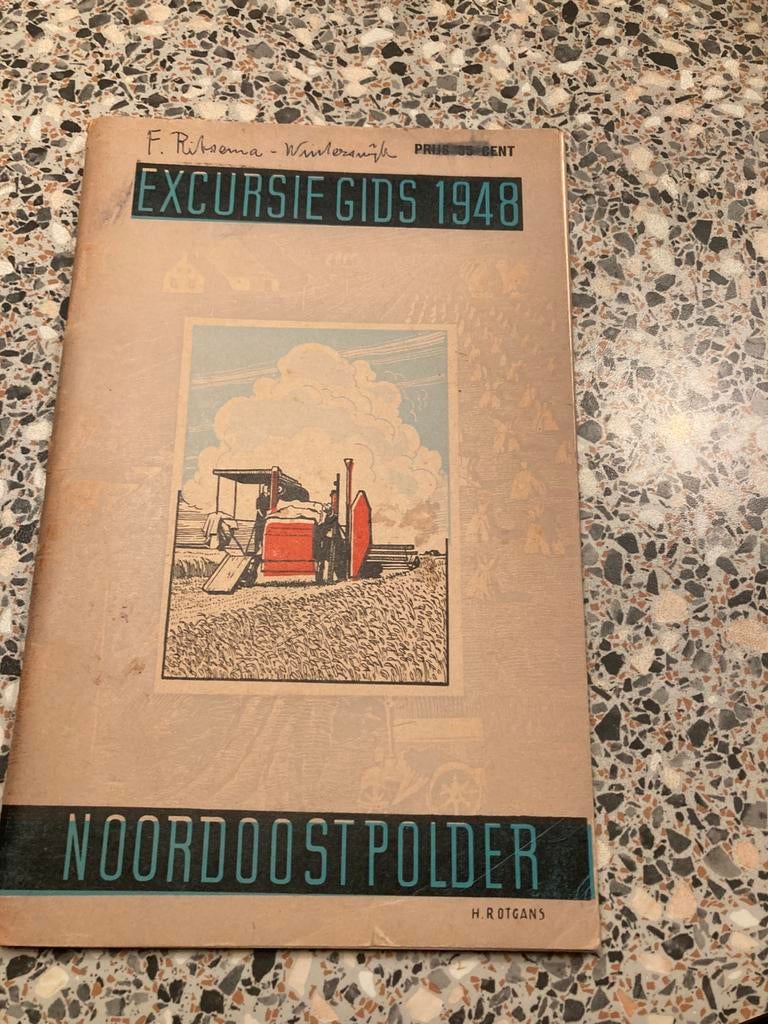 Excursie gids. 1948, Antiek en Kunst, Antiek | Boeken en Bijbels, Ophalen of Verzenden
