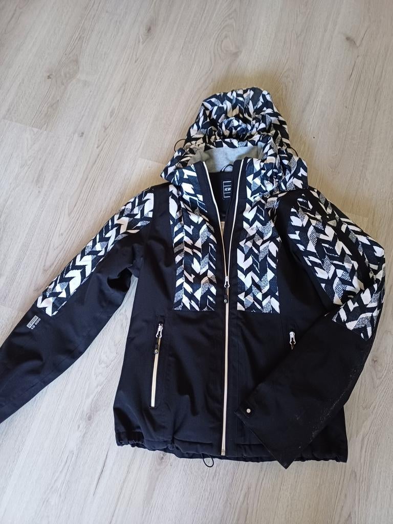 Icepeak Ski Jack Maat 40 - Zo goed als nieuw, Maat 38/40 (M), Icepeak, Ophalen of Verzenden, Zo goed als nieuw