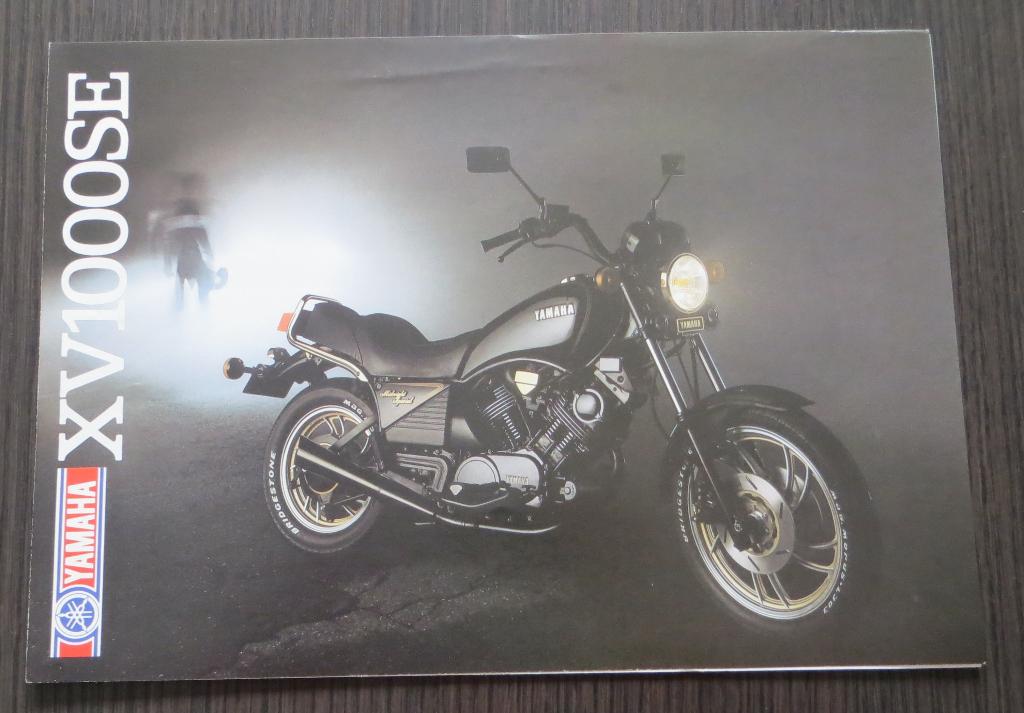 Folder Yamaha XV 1000 SE - 1983 - 4 blz (Engels), Verzenden, Yamaha