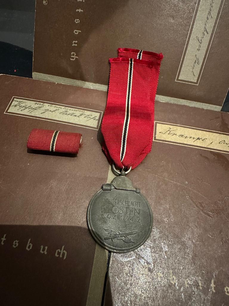 Oostfront medaille ww2, Ophalen of Verzenden, Duitsland, Lintje, Medaille of Wings