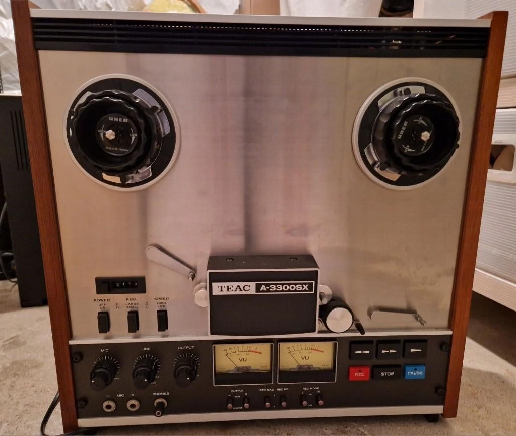TEAC A-3300 SX, Audio, Tv en Foto, Bandrecorders, Ophalen, Bandrecorder, Met banden