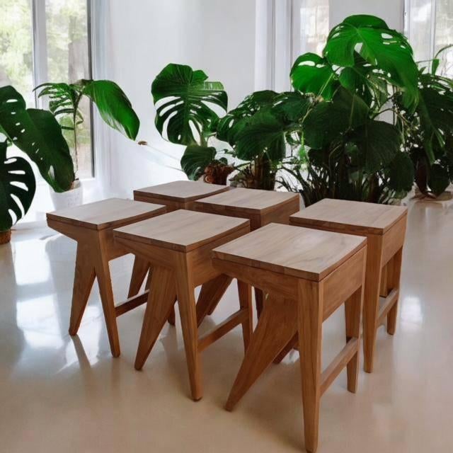 tabouret jp 40 x 41 x 66,5 h, Antiek en Kunst, Ophalen
