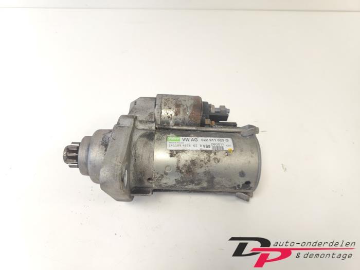 Startmotor van een Volkswagen Golf, Gebruikt, -, Volkswagen, -