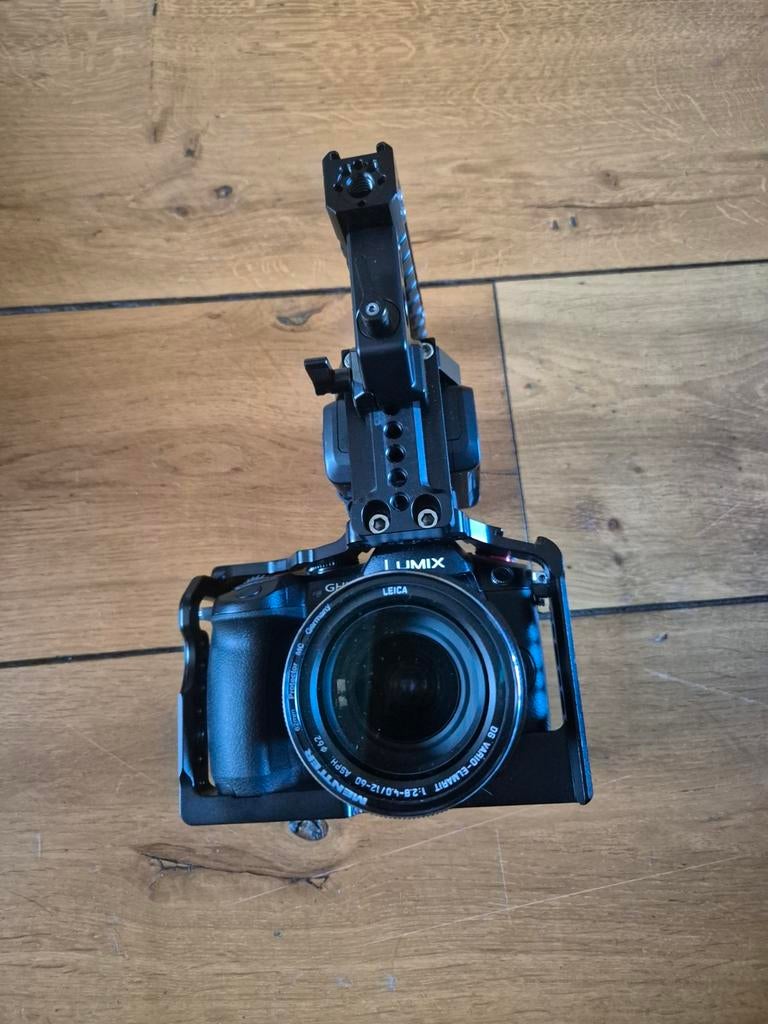 Panasonic GH5S Lumix met Leica lenzen en accessoires, Ophalen, Spiegelreflex, Zo goed als nieuw, Overige Merken