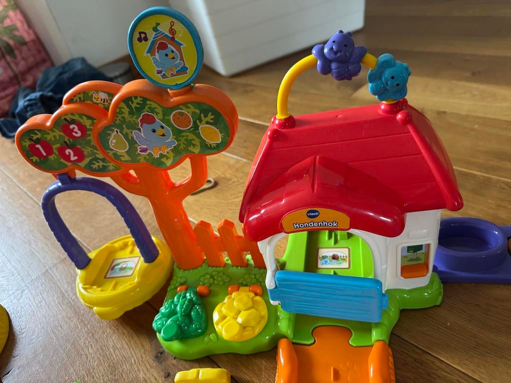 Vtech Zoef Zoef Dieren Complete Set, Ophalen of Verzenden, Gebruikt, Overige typen, Met geluid