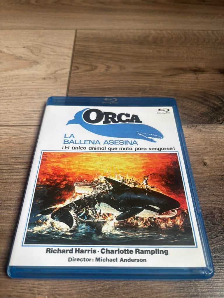 Orca the Killer Whale blu ray engels ondertiteld, Ophalen of Verzenden, Zo goed als nieuw, Actie