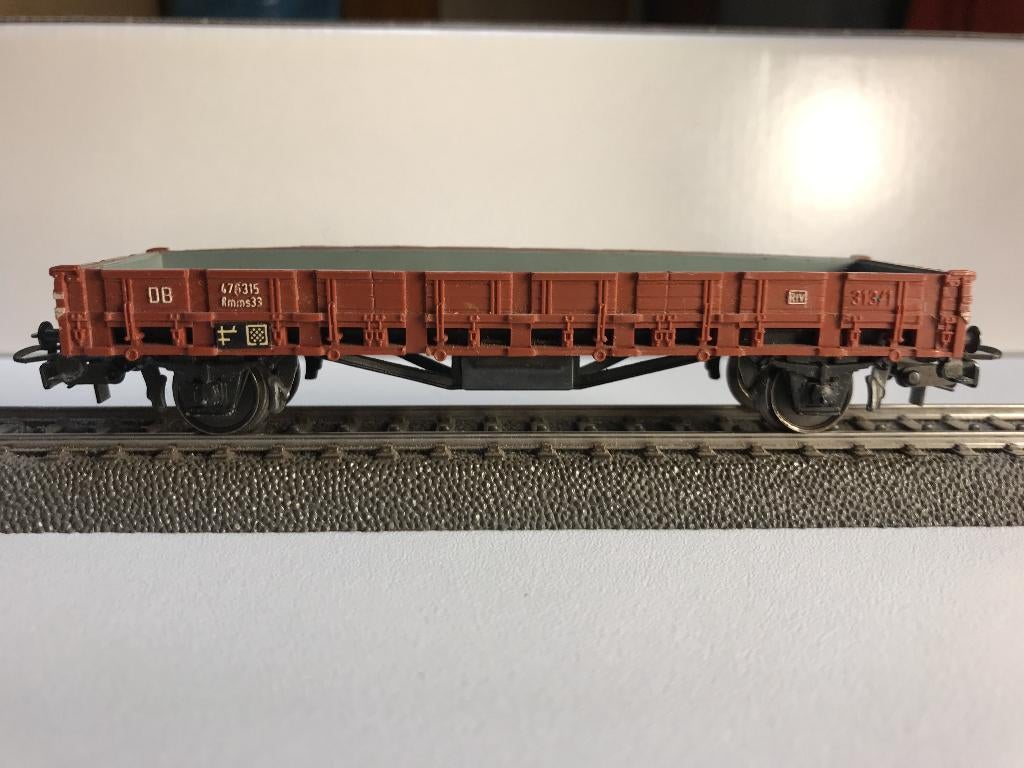 Märklin 4607 H0 Rongenwagon 2-as, Wisselstroom, Gebruikt, Wagon, Ophalen of Verzenden