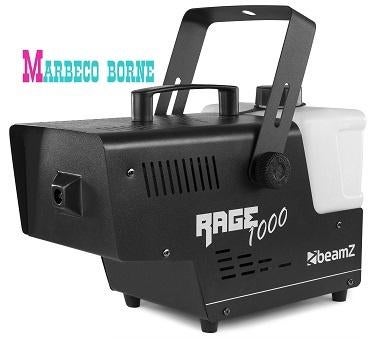 Rookmachine, Smoke machine, 1000watt, Afstandsbed, Rage1000, Rookmachine, Nieuw, Info@marbeco.nl, BeamZ