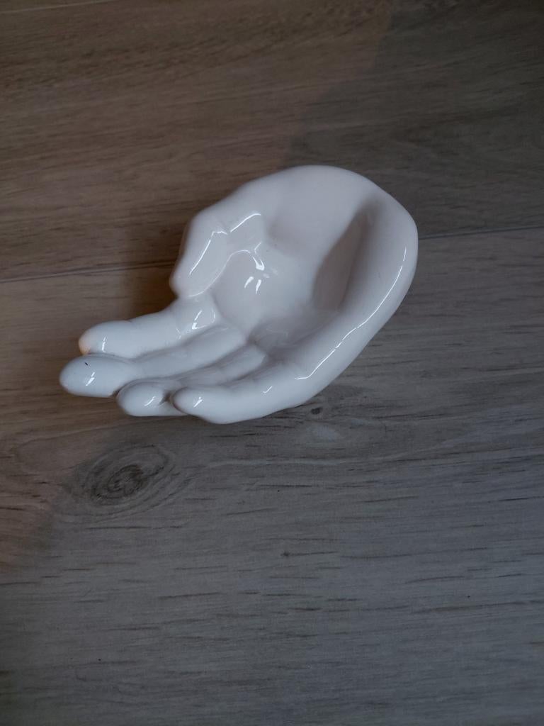 Wit keramiek hand, Antiek en Kunst, Ophalen of Verzenden