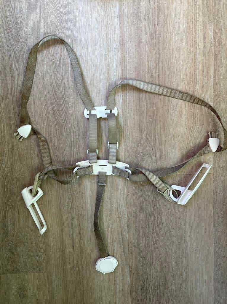 Stokke Tripp trapp riempjes/ tuigje tweeling - 2 stuks, Ophalen, Gebruikt, Overige typen, Gordel(s)