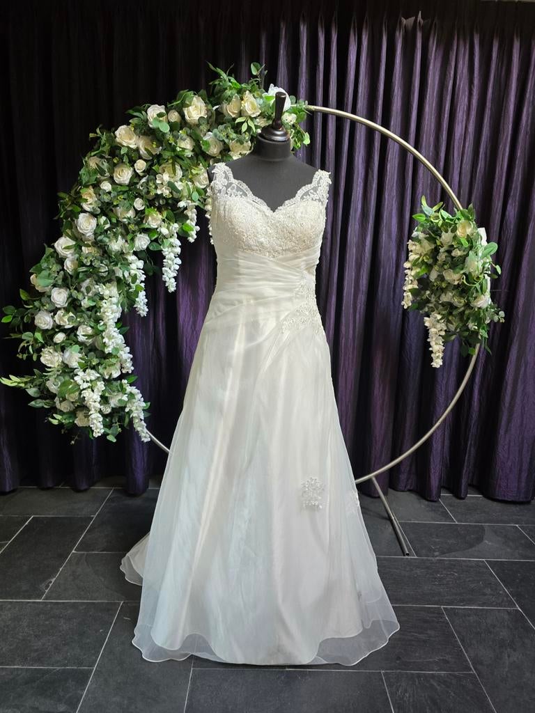 Bruidsjurk maat 48, Ophalen of Verzenden, Nieuw, Wit, Trouwjurk