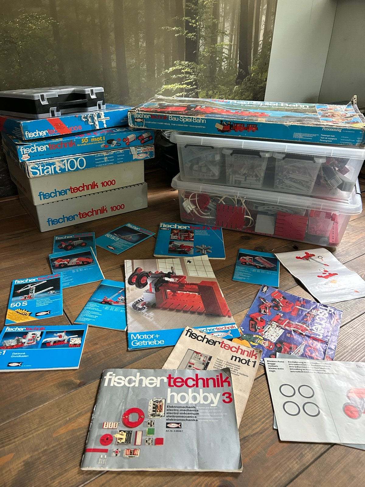 Grote vintage Fischertechnik verzameling – veel sets, Ophalen, Gebruikt, Overige merken