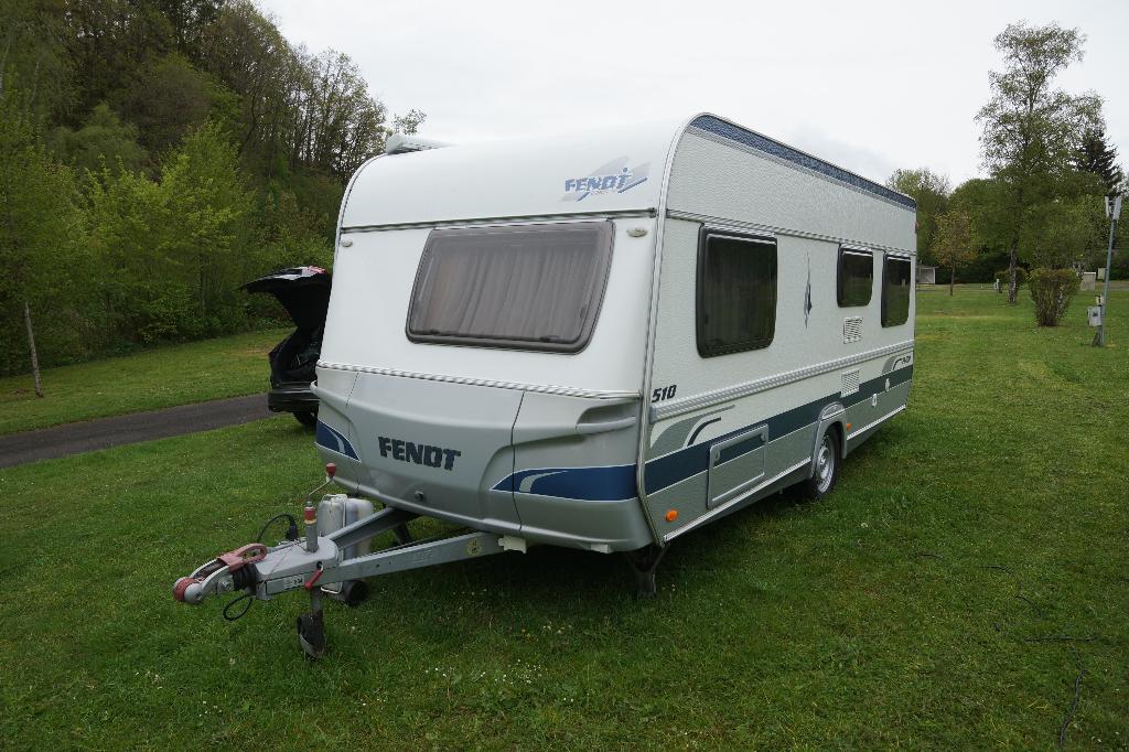 Fendt Platin 510 TFB 2007, Caravans en Kamperen, Caravans, Omvormbare zithoek, Rondzit, Particulier, Tot en met 4
