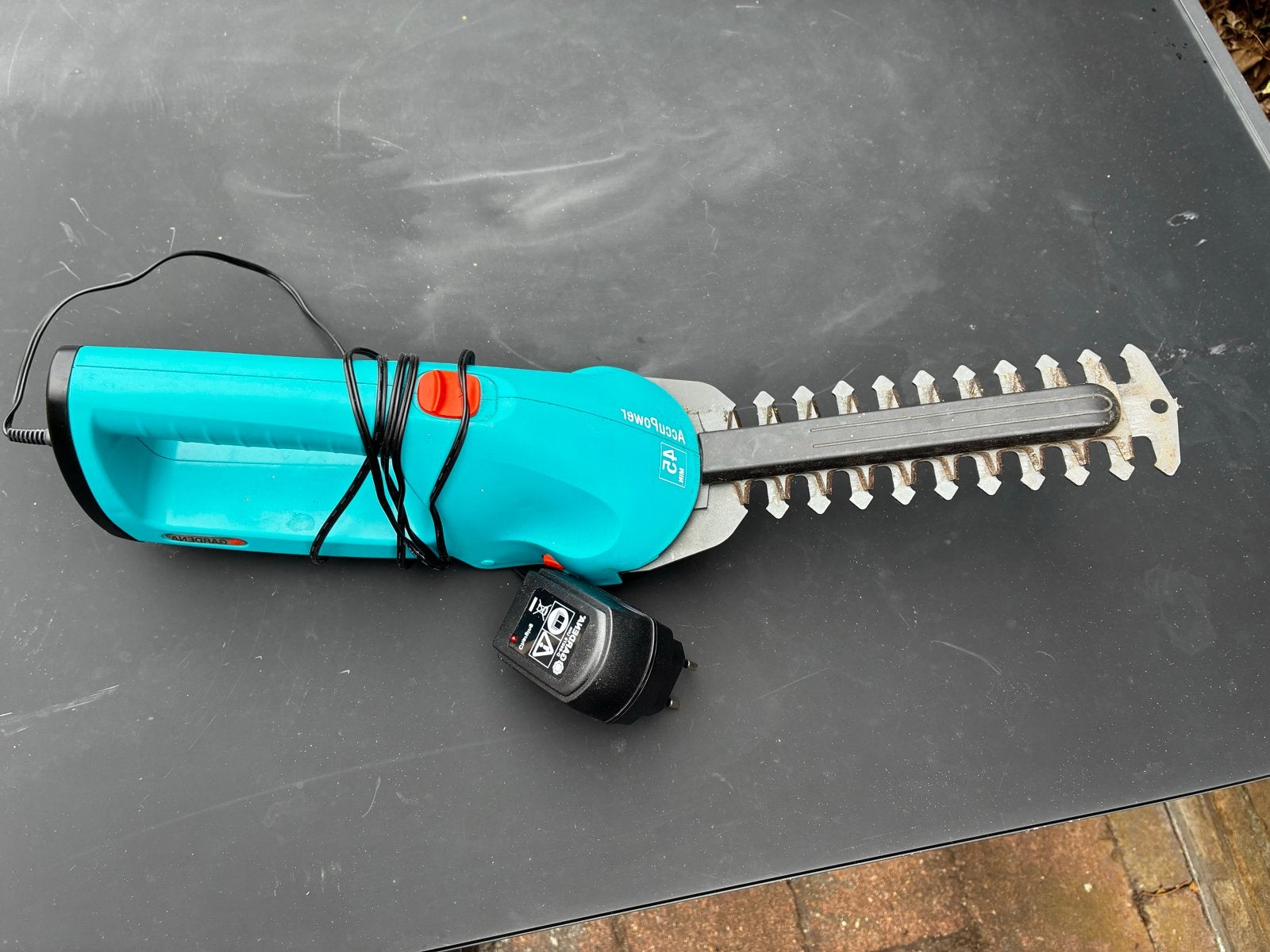 Gardena Accu 45 Heggenschaar met Accu en Oplader, Ophalen, Gebruikt, Accu