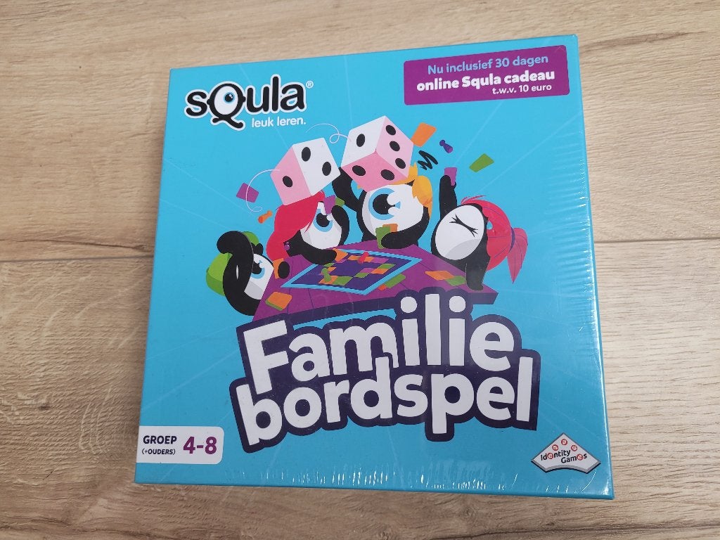 IDENTITY GAMES Squla Familie bordspel *nieuw* ~ SJ8908, Een of twee spelers, Ophalen of Verzenden, Nieuw, Identity Games