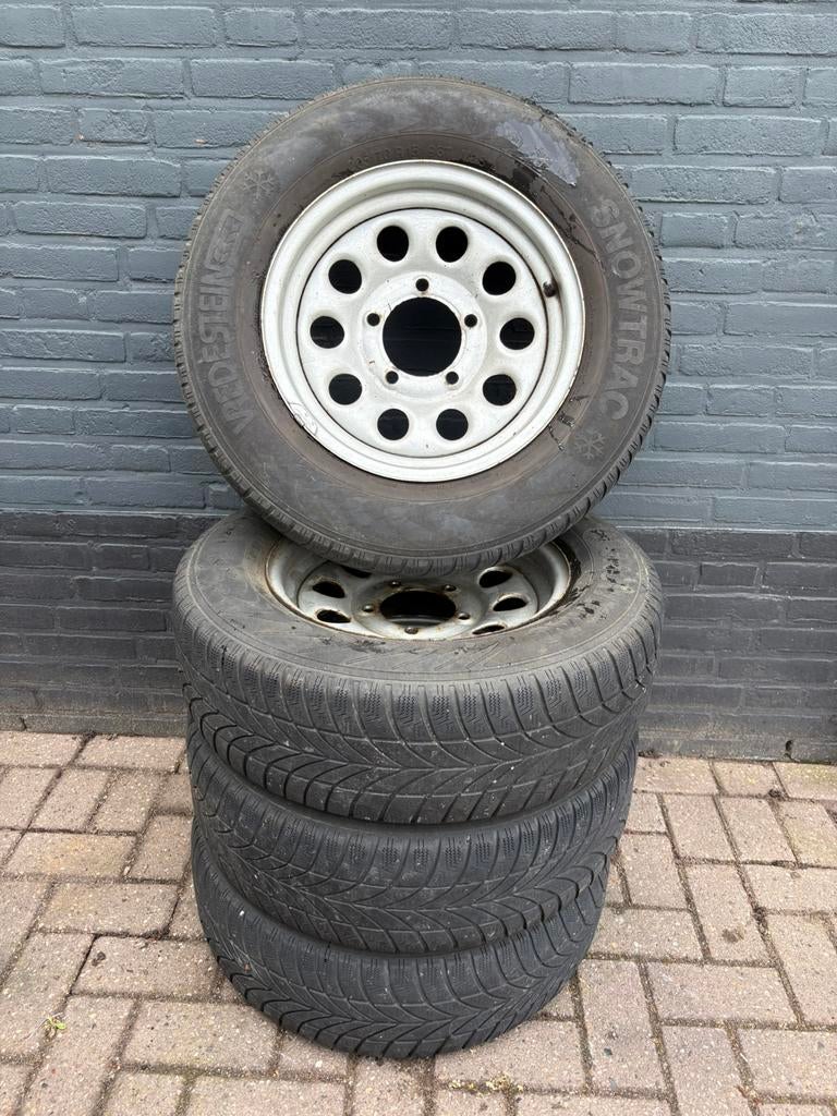 Velgen Suzuki Jimny 15” inch, Ophalen, 15 inch, Zomerbanden, Velg(en)