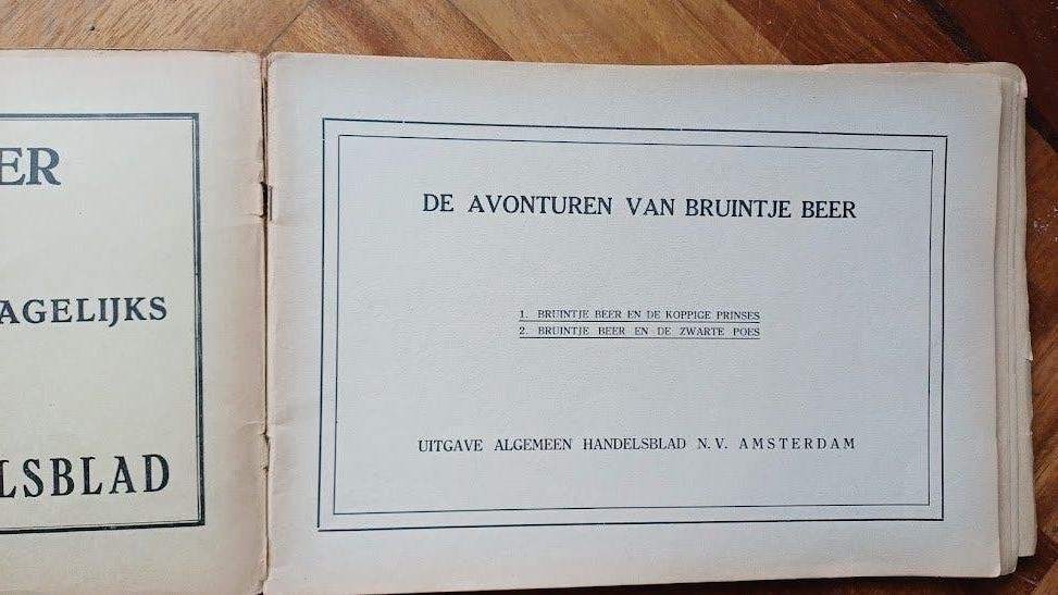 Mary Tourtel, De avonturen van Bruintje Beer / 7e serie 1934, Ophalen of Verzenden, Mary Tourtel
