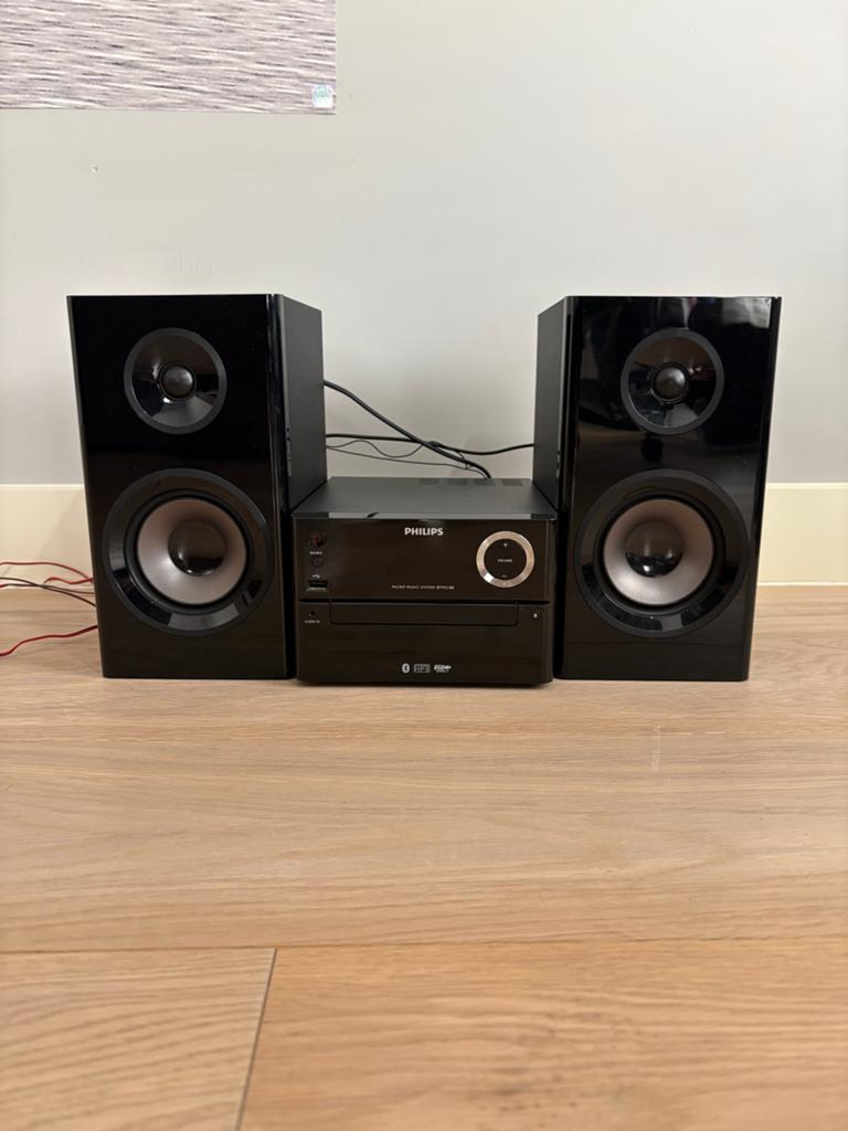 Philips BTM2180 Microset Muzieksysteem - Bluetooth & CD, Audio, Tv en Foto, Stereo-sets, Ophalen, Philips, Zo goed als nieuw, Microset