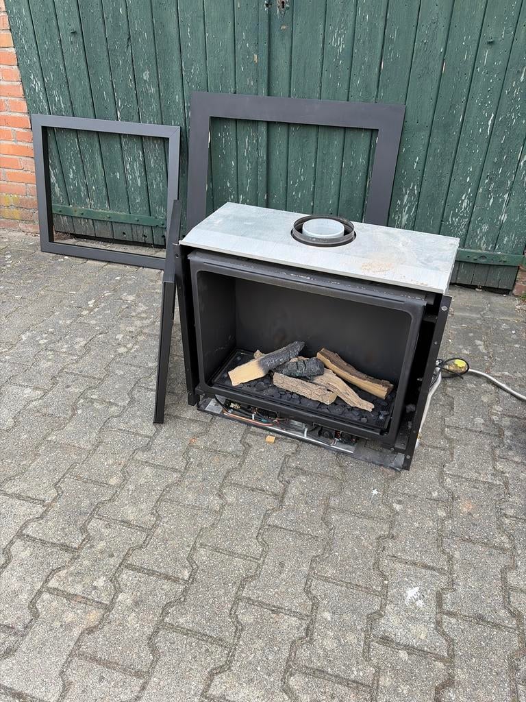 Bocal gasinbouwhaard ADIA2/02/aardgas DU, Ophalen, Gebruikt, Inbouwhaard, Gashaard