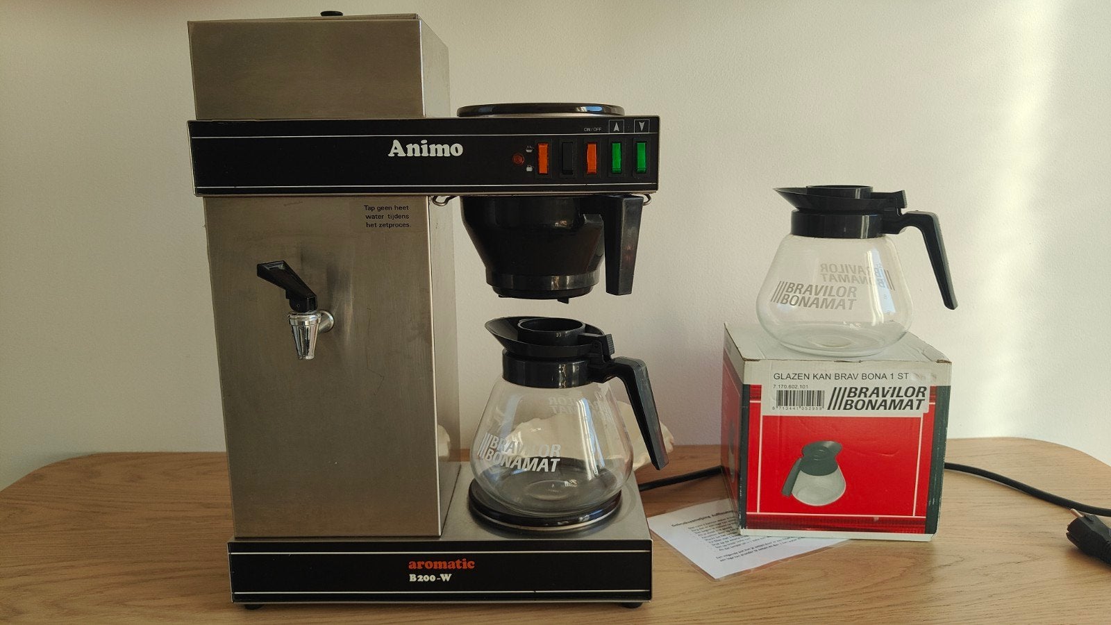 Animo aromatic B200-W koffiezet filter apparaat, Ophalen, Gebruikt, 10 kopjes of meer, Koffiemachine