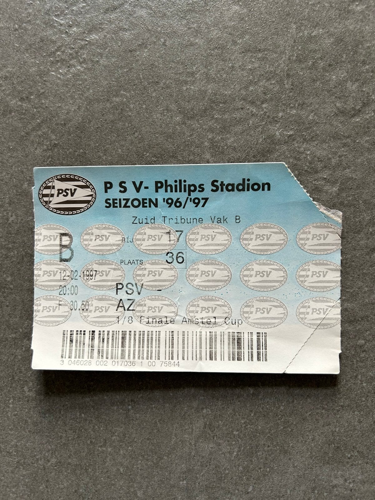 PSV - AZ ticket, Ophalen of Verzenden, AZ, Overige typen