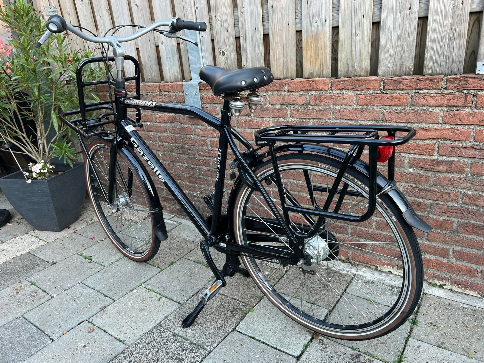 Gazelle Heavy Duty Transport Heren/Jongensfiets, Ophalen, Versnellingen, Zo goed als nieuw, Gazelle