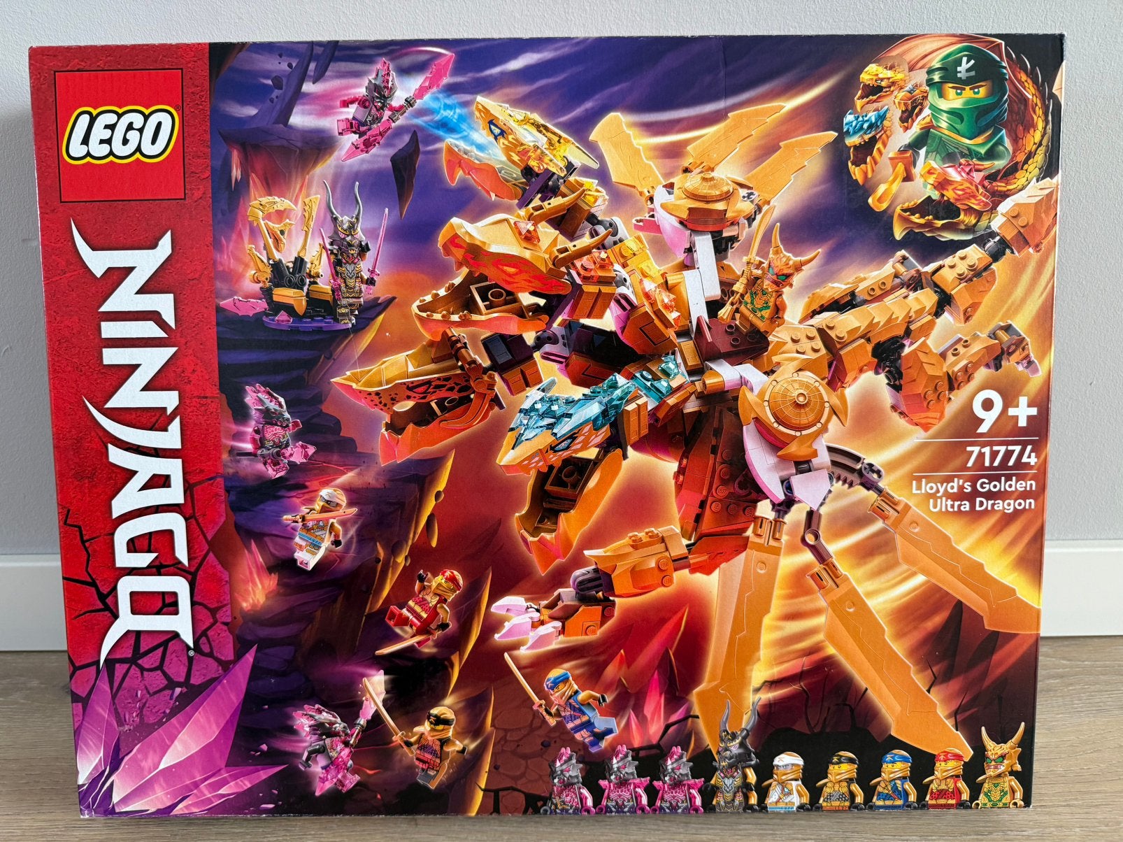 Lego 71774 Lloyd’s gouden ultra draak NIEUW ONGEOPEND!, Kinderen en Baby's, Speelgoed | Duplo en Lego, Ophalen of Verzenden, Nieuw