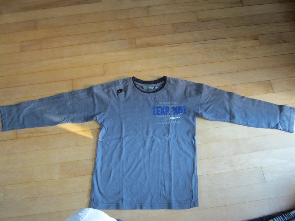 Rebel longsleeve mt 134-140, Rebel, Ophalen of Verzenden, Zo goed als nieuw, Shirt of Longsleeve