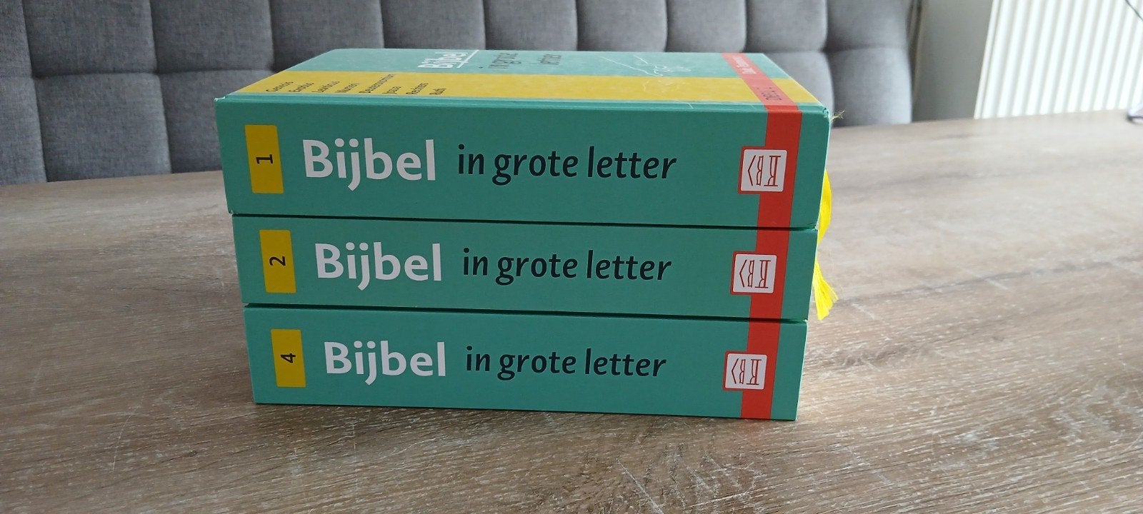 NCB Bijbel in grote letter - Oude Testament Deel 1 2 en 4, Boeken, Godsdienst en Theologie, Ophalen of Verzenden, Zo goed als nieuw
