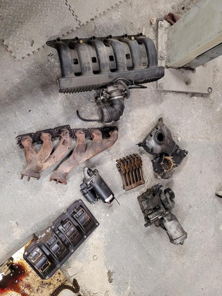 M50b25 m50b20 onderdelen, Ophalen