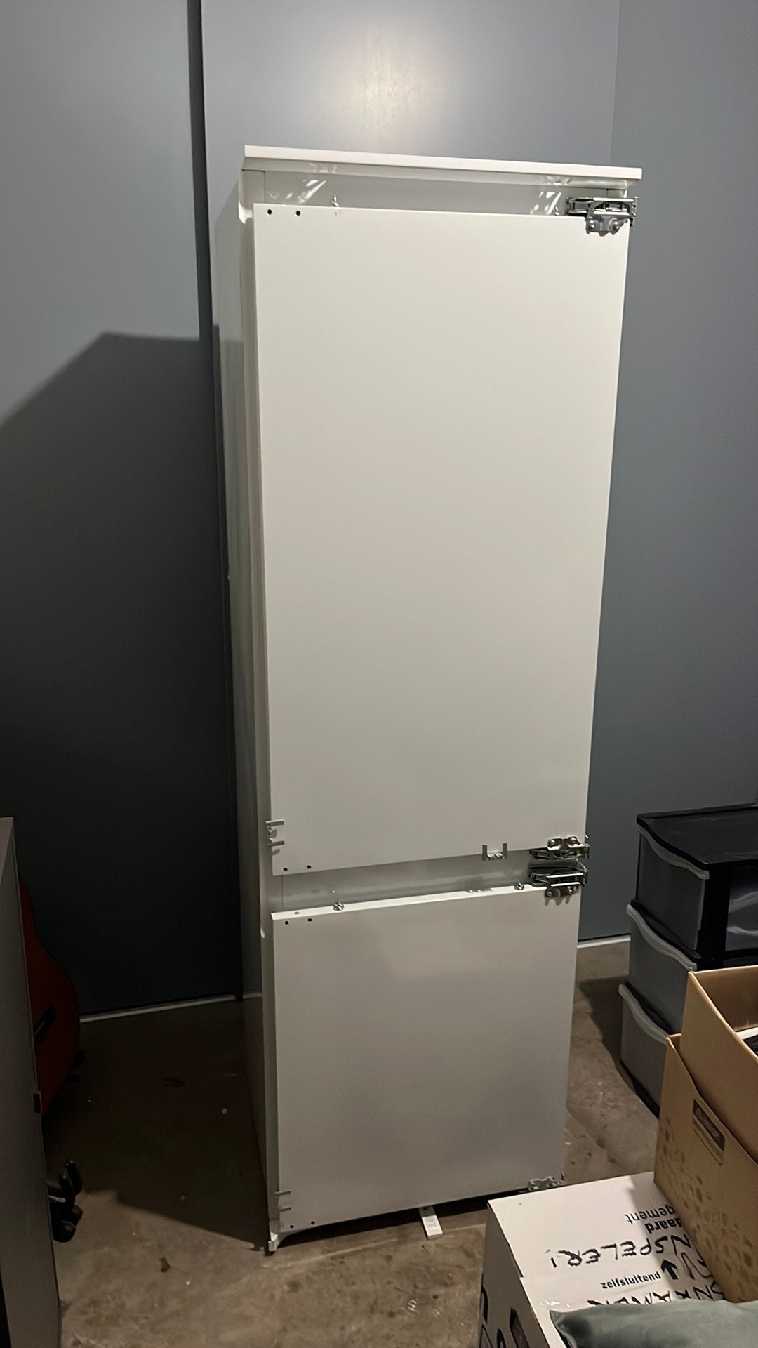 Inbouw koelkast met vriezer AEG, Ophalen, 200 liter of meer, Met aparte vriezer, 160 cm of meer