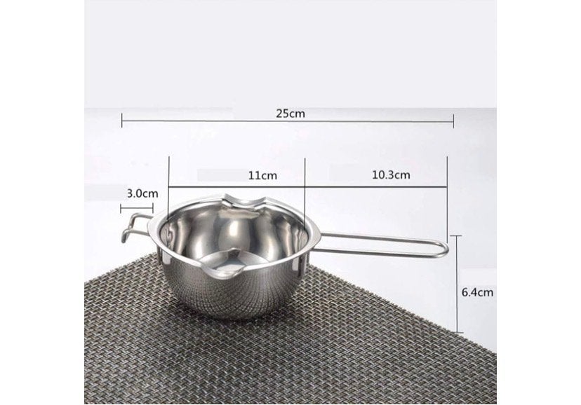 Roestvrijstalen Smeltpan - Au Bain-Marie Pan 600ml, Overige typen, Ophalen of Verzenden, Metaal, Overige merken