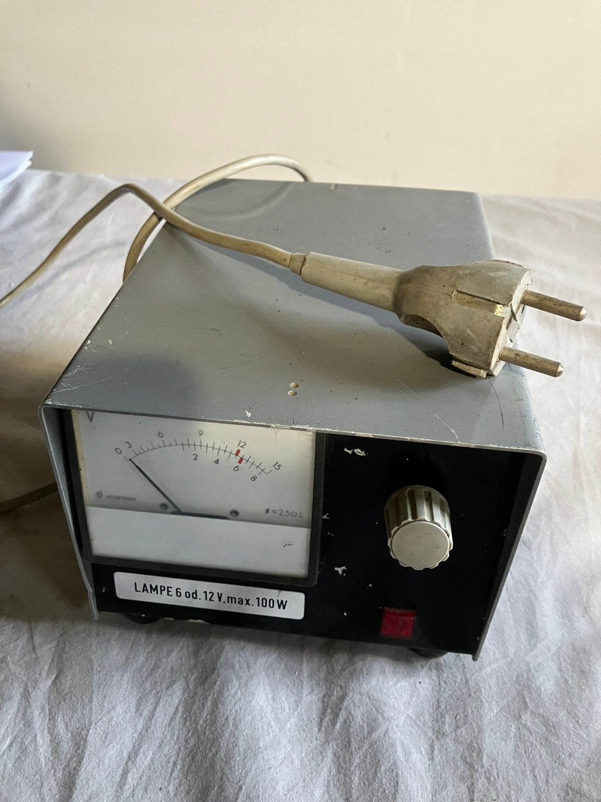Amperemeter vintage, Ophalen of Verzenden