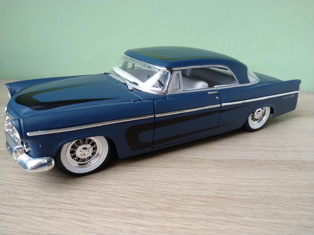 1956 Chrysler 300B Outlaw Custom 1:18 Maisto Zeldzaam, Ophalen of Verzenden, Zo goed als nieuw, Auto, Maisto