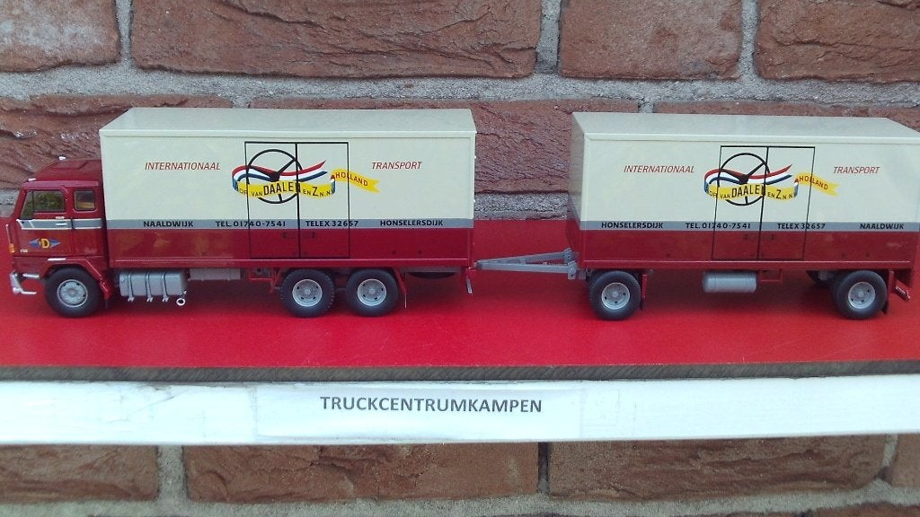 Tekno  Volvo  F89  van  van  Daalen., Hobby en Vrije tijd, Ophalen of Verzenden, Nieuw, Bus of Vrachtwagen, Tekno